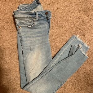 Abercrombie & Fitch Light Blue Skinny Jeans